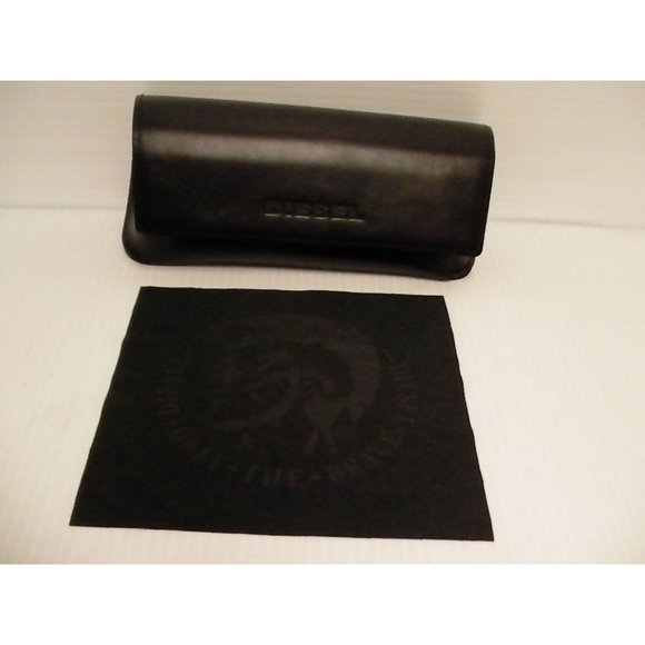 Diesel New Sunglasses mens DL0027 02A 63/11 gray lenses with leather case - Picture 7 of 8